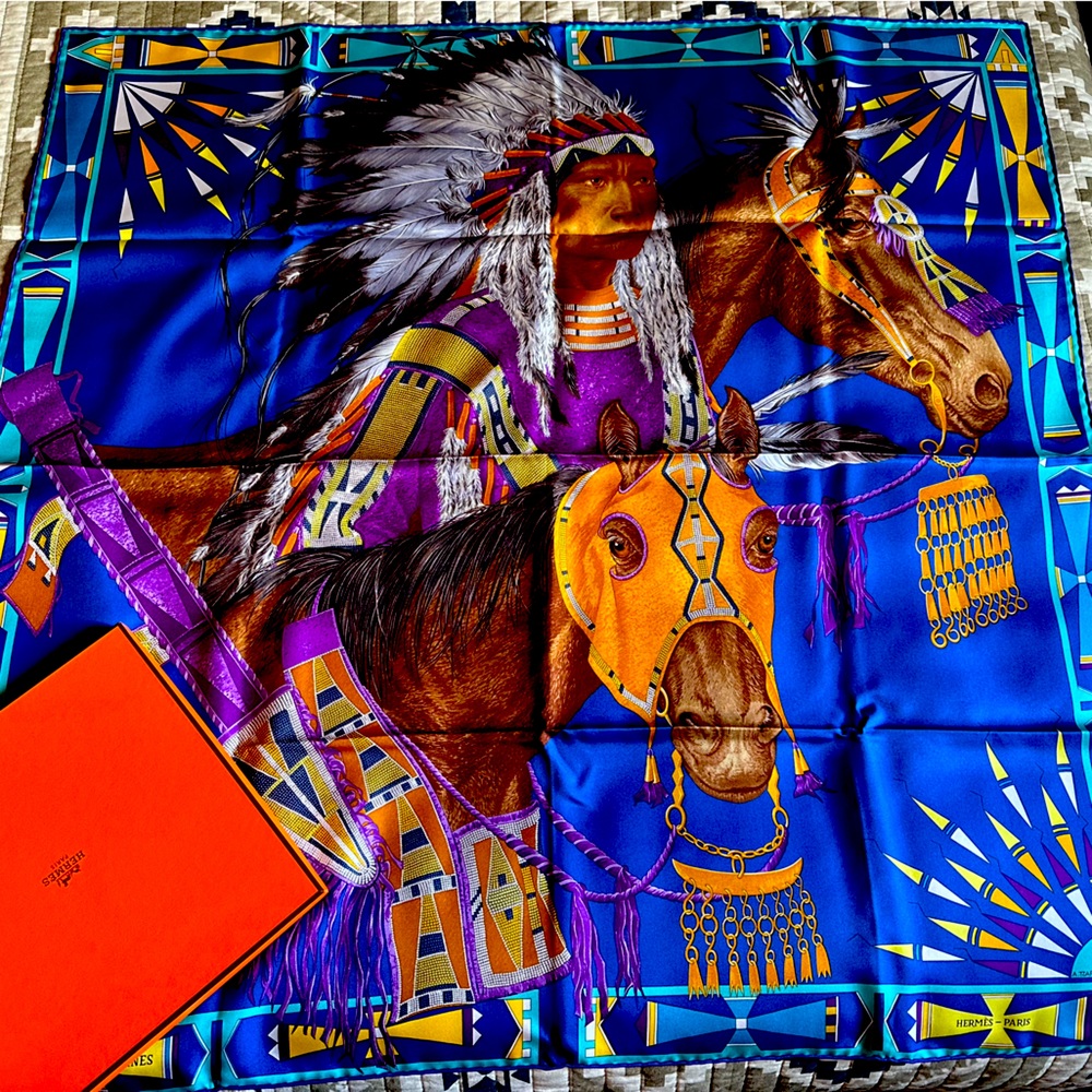 Authentic Hermes Scarf